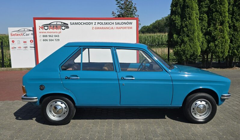 Peugeot 104 Wersja GL Pojazd Zabytkowy 1977 Żółte tablice Stan kolekcjonerski full