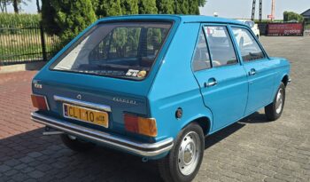 Peugeot 104 Wersja GL Pojazd Zabytkowy 1977 Żółte tablice Stan kolekcjonerski full