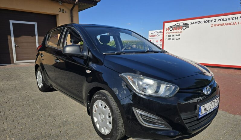 Hyundai i20 1.2 Benzyna 86KM Klimatyzacja, 3 lata w kraju, z Niemiec, serwisowany full