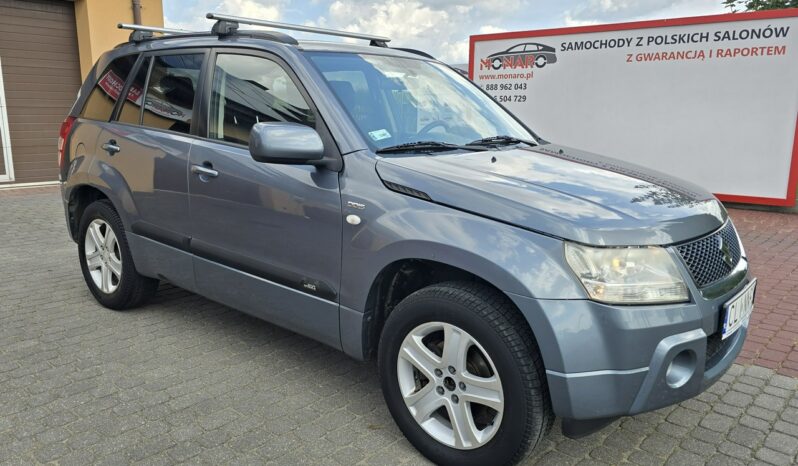 Suzuki Grand Vitara 1.9 DDiS Napęd 4×4 Hak Klimatyzacja Jeden właściciel od 2018 roku full