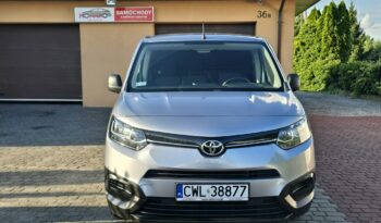 Toyota ProAce City 1.5 D-4D 3-osobowa Salon Polska Nowy rozrząd! Gwarancja do 3 lat! full