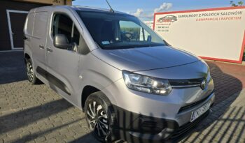 Toyota ProAce City 1.5 D-4D 3-osobowa Salon Polska Nowy rozrząd! Gwarancja do 3 lat! full