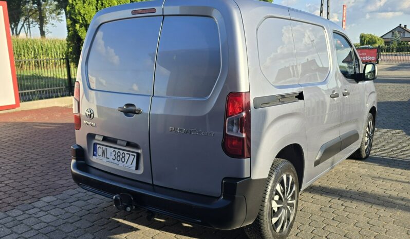 Toyota ProAce City 1.5 D-4D 3-osobowa Salon Polska Nowy rozrząd! Gwarancja do 3 lat! full