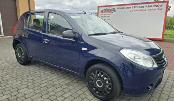 Dacia Sandero 1.2 75KM Benzyna Jeden właściciel od 10 lat full