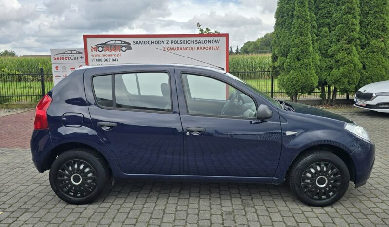 Dacia Sandero 1.2 75KM Benzyna Jeden właściciel od 10 lat full