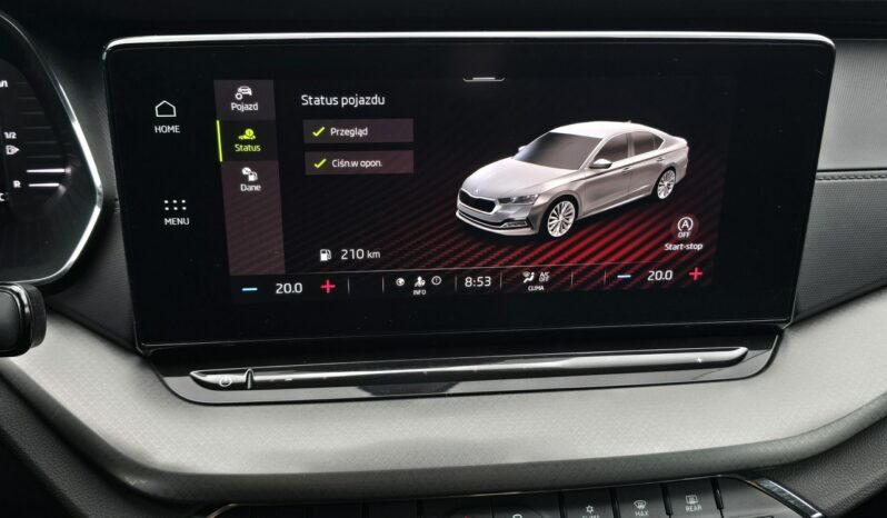 Škoda Octavia 2.0 TDI 150KM Ambition Virtual Cockpit Biała Perła Salon PL Gwarancja! full