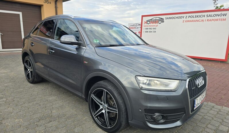 Audi Q3 Quattro S-Line 2.0 TDI 177KM S-Tronic Serwisowana Nowy rozrząd Zadbana full