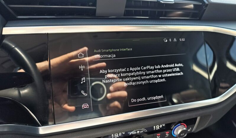 Audi Q3 2.0 35 TDI 150KM S-Tronic Pomarańczowy Salon Polska Gwarancja do 3 lat full