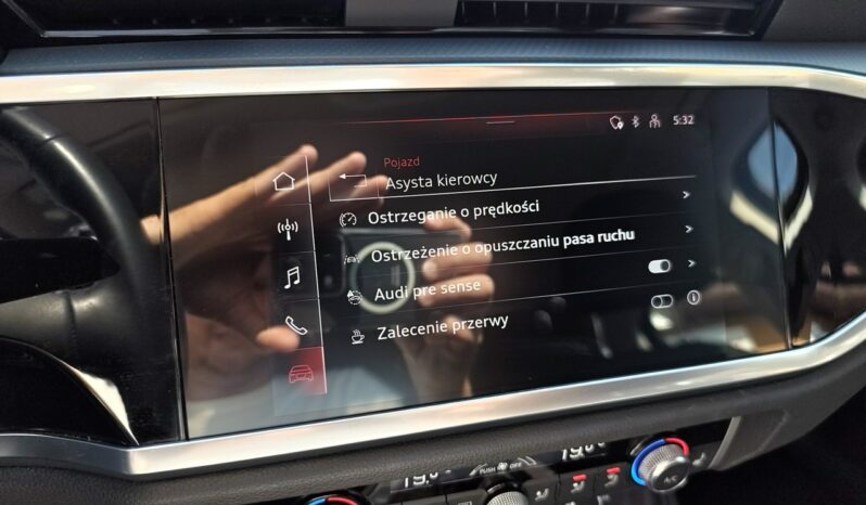 Audi Q3 2.0 35 TDI 150KM S-Tronic Pomarańczowy Salon Polska Gwarancja do 3 lat full