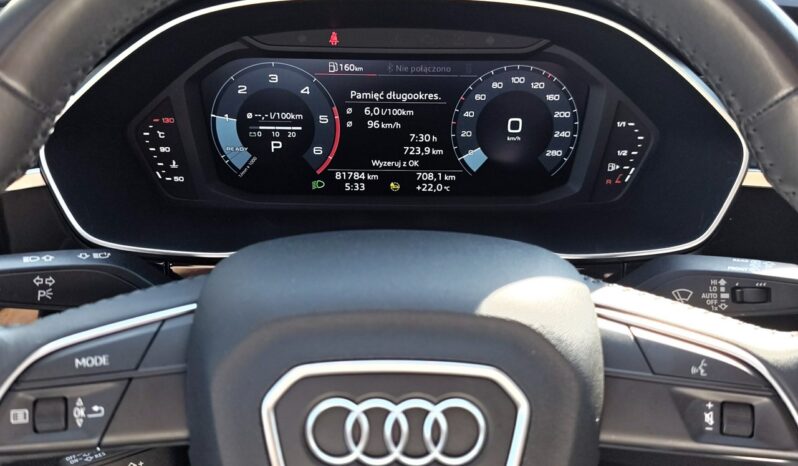 Audi Q3 2.0 35 TDI 150KM S-Tronic Pomarańczowy Salon Polska Gwarancja do 3 lat full