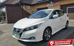 Nissan Leaf Elektryczny 40 kWh Salon Polska Sprzedaje 1 właściciel (nasz salon)