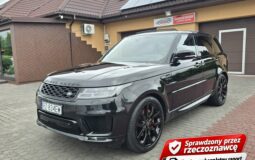 Land Rover Range Rover Sport S Dynamic Stealth 3.0 D HSE Meridian Salon Polska Gwarancja do 3 lat!