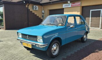 Peugeot 104 Wersja GL Pojazd Zabytkowy 1977 Żółte tablice Stan kolekcjonerski full