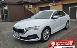 Škoda Octavia 2.0 TDI 150KM Ambition Virtual Cockpit Biała Perła Salon PL Gwarancja!